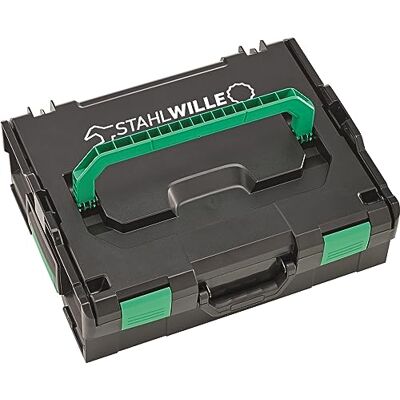 Stahlwille L-BOXX 136 skrzynka na narzędzia, walizka warsztatowa, pusta, wykonana z wytrzymałego tworzywa sztucznego ABS, czarna Stahlwille L-BOXX 136 skrzynka na narzędzia, walizka warsztatowa, pusta, wykonana z wytrzymałego tworzywa sztucznego ABS, czarna