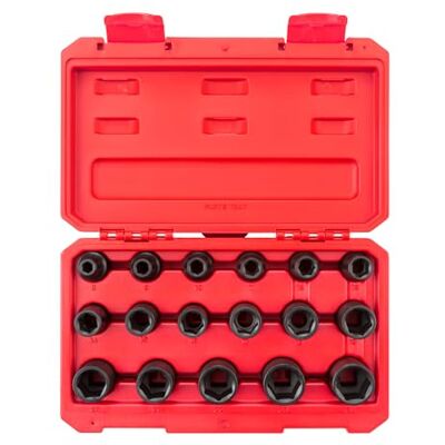 TEKTON 6-punktowy zestaw nasadek udarowych 1/2", 17-częściowy (8-24 mm) SID92321 TEKTON 6-punktowy zestaw nasadek udarowych 1/2", 17-częściowy (8-24 mm) SID92321