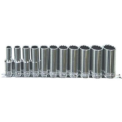 SP Tools , 12-calowe gniazda szynowe długie 11 szt., SP202RQL SP Tools , 12-calowe gniazda szynowe długie 11 szt., SP202RQL