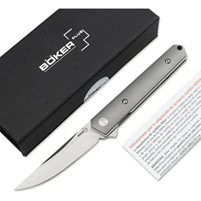 Böker Plus Kwaiken Mini Tytanowy Nóż - Projekt Lucas Burnley Böker Plus Kwaiken Mini Tytanowy Nóż - Projekt Lucas Burnley