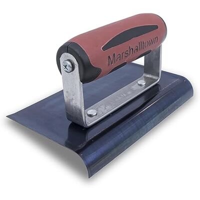 Marshalltown Paca krawędziowa z wygiętym końcem, R 10mm, L 13mm, z uchwytem DuraSoft, wykonana z Marshalltown Paca krawędziowa z wygiętym końcem, R 10mm, L 13mm, z uchwytem DuraSoft, wykonana z
