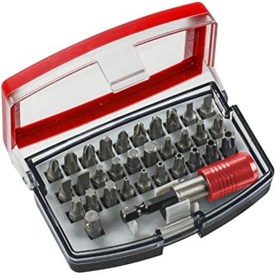 kwb Zestaw bitów Bitbox z uchwytem na bity – 32 sztuki, w tym sześciokątny chwyt 44652 cali zgodnie z formą ISO 1173 i C 44626 kwb Zestaw bitów Bitbox z uchwytem na bity – 32 sztuki, w tym sześciokątny chwyt 44652 cali zgodnie z formą ISO 1173 i C 44626