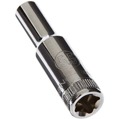 GEARWRENCH Głębokie gniazdo metryczne 1/4" 5,5 mm, 6 punktów 80140 GEARWRENCH Głębokie gniazdo metryczne 1/4" 5,5 mm, 6 punktów 80140