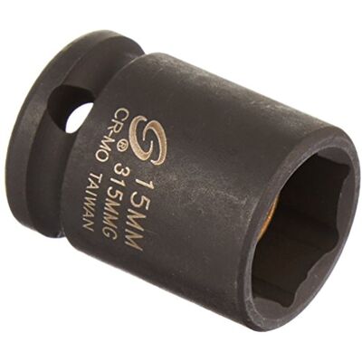 Sunex 315MMG 3/8-calowy napęd 15 mm magnetyczne gniazdo udarowe Sunex 315MMG 3/8-calowy napęd 15 mm magnetyczne gniazdo udarowe