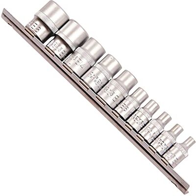 Amtech Am-Tech I8250 10 sztuk żeńskich gniazdek Torx Socket Set, Amtech Am-Tech I8250 10 sztuk żeńskich gniazdek Torx Socket Set,