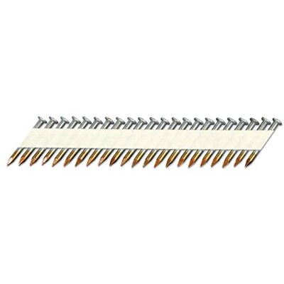 Metabo Strap Tite Nails 1-1/2 In. x.148 Electro Galvanized Smooth Shank Heat Treated Steel 3,000 Count 17124HPT Metabo Strap Tite Nails 1-1/2 In. x.148 Electro Galvanized Smooth Shank Heat Treated Steel 3,000 Count 17124HPT
