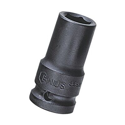 Genius 445224 1/2" Dr. 24 mm półgłębokie gniazdo udarowe Genius 445224 1/2" Dr. 24 mm półgłębokie gniazdo udarowe