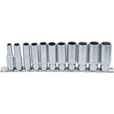 BGS 5252 Zestaw nasadek dwunastokątnych, głębokich 10 mm (3/8") 8-19 mm 11 szt. BGS 5252 Zestaw nasadek dwunastokątnych, głębokich 10 mm (3/8") 8-19 mm 11 szt.