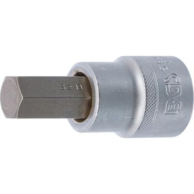 BGS 5189-H19 Nasadka do bitów 20 mm (3/4") gniazdo sześciokątne 19 mm BGS 5189-H19 Nasadka do bitów 20 mm (3/4") gniazdo sześciokątne 19 mm