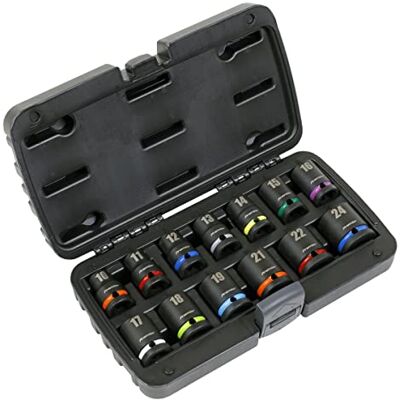 Zestaw 13 nasadek udarowych Sealey - Impact Socket Set Zestaw 13 nasadek udarowych Sealey - Impact Socket Set