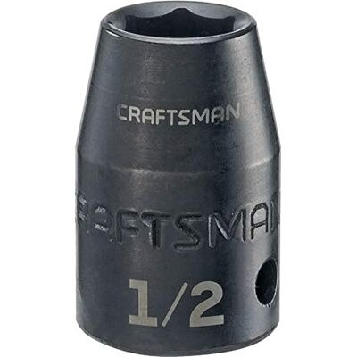 Craftsman CMMT15850 gniazdo, czarny tlenek, 1,27 cm Craftsman CMMT15850 gniazdo, czarny tlenek, 1,27 cm