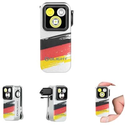 OLIGHT Oclip Pro kierunkowskaz latarka (flaga Niemiec) OLIGHT Oclip Pro kierunkowskaz latarka (flaga Niemiec)