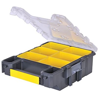 Stanley Fatmax FMST1-72378 organizer z 6 przegródkami, wielokolorowy Stanley Fatmax FMST1-72378 organizer z 6 przegródkami, wielokolorowy