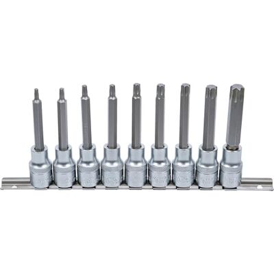 BGS 5177 Zestaw nasadek do bitów 12,5 mm (1/2") profil T (do Torx) 9 szt. BGS 5177 Zestaw nasadek do bitów 12,5 mm (1/2") profil T (do Torx) 9 szt.