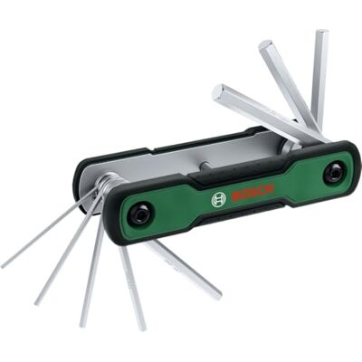 Bosch Zestaw składanych kluczy sześciokątnych 8 w 1 (Akcesoria Narzędzi Ręcznych) Bosch Zestaw składanych kluczy sześciokątnych 8 w 1 (Akcesoria Narzędzi Ręcznych)