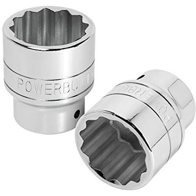 Powerbuilt Gniazdo 42 mm, napęd 3/4", 12-punktowy, cienka ścianka sześciokątna mocna konstrukcja uchwytu, oznaczenia rozmiarów 943245 Powerbuilt Gniazdo 42 mm, napęd 3/4", 12-punktowy, cienka ścianka sześciokątna mocna konstrukcja uchwytu, oznaczenia rozmiarów 943245