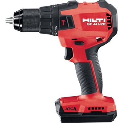HILTI 2253848 NURON SF 4H-22 wkrętarka akumulatorowa (20% większa wydajność, wiercenie bez udaru z wkręcaniem, waga 1,4 kg, w zestawie walizka, bateria i ładowarka nie są dołączone) HILTI 2253848 NURON SF 4H-22 wkrętarka akumulatorowa (20% większa wydajność, wiercenie bez udaru z wkręcaniem, waga 1,4 kg, w zestawie walizka, bateria i ładowarka nie są dołączone)