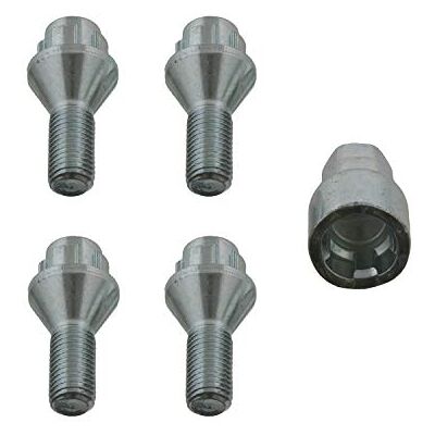 febi bilstein 27047 Zestaw śrub do kół, zamykany, 1 szt febi bilstein 27047 Zestaw śrub do kół, zamykany, 1 szt