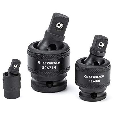 GEARWRENCH 3 szt. 1/4", 3/8", 1/2" Drive Impact uniwersalny zestaw 84969A-07 GEARWRENCH 3 szt. 1/4", 3/8", 1/2" Drive Impact uniwersalny zestaw 84969A-07