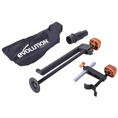 Evolution Power Tools R210SMS - Narzędzia elektryczne - Zawiera 2 zaciski, worek na kurz, adapter Evolution Power Tools R210SMS - Narzędzia elektryczne - Zawiera 2 zaciski, worek na kurz, adapter