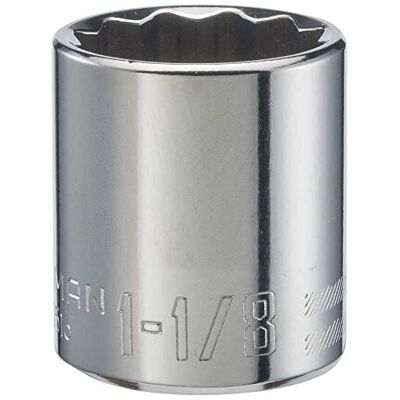 Craftsman Płytkie gniazdo, SAE, napęd 1/2", 1-1/8-cala, 12-punktowy (CMMT47516) Craftsman Płytkie gniazdo, SAE, napęd 1/2", 1-1/8-cala, 12-punktowy (CMMT47516)