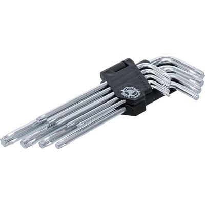 BGS Do it yourself BGS Diy 816 Zestaw kluczy kątowych długie profil T (do Torx) T10 T50 9 szt. BGS Do it yourself BGS Diy 816 Zestaw kluczy kątowych długie profil T (do Torx) T10 T50 9 szt.