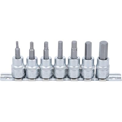 BGS 5107 Zestaw nasadek do bitów 10 mm (3/8") gniazdo sześciokątne 3 10 mm 7 szt. BGS 5107 Zestaw nasadek do bitów 10 mm (3/8") gniazdo sześciokątne 3 10 mm 7 szt.