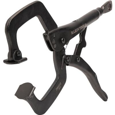 KLEIN TOOLS 38622 Szczypce blokujące C-Clamp z obrotowymi szczękami, intuicyjna gałka kciukowa, regulowany zacisk do domu, sklepu, obróbki drewna, 28 cm KLEIN TOOLS 38622 Szczypce blokujące C-Clamp z obrotowymi szczękami, intuicyjna gałka kciukowa, regulowany zacisk do domu, sklepu, obróbki drewna, 28 cm