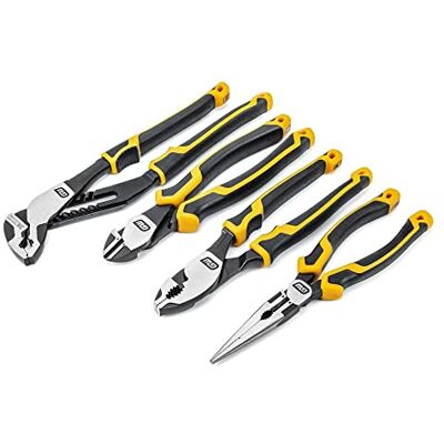 GEARWRENCH Pitbull 82203C zestaw 4 szczypiec z dwóch materiałów, mieszane GEARWRENCH Pitbull 82203C zestaw 4 szczypiec z dwóch materiałów, mieszane