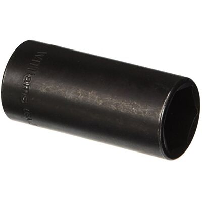 Williams JHW12M-621 SUPERTORQUE 3/8-calowy napęd głęboki wpływ 6-punktowe gniazdo, rozmiar 21 mm, czarne wykończenie przemysłowe, zaprojektowane z myślą o maksymalnym zaangażowaniu na 6-punktowych Williams JHW12M-621 SUPERTORQUE 3/8-calowy napęd głęboki wpływ 6-punktowe gniazdo, rozmiar 21 mm, czarne wykończenie przemysłowe, zaprojektowane z myślą o maksymalnym zaangażowaniu na 6-punktowych