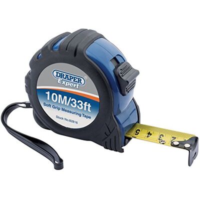 Draper 82816 Expert 10 m / 33 stopy profesjonalna taśma pomiarowa czarna i 10 m / 33 stopy Draper 82816 Expert 10 m / 33 stopy profesjonalna taśma pomiarowa czarna i 10 m / 33 stopy