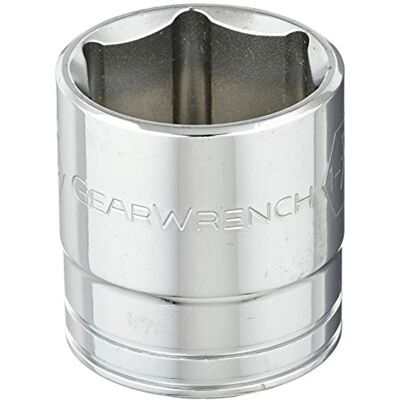 GEARWRENCH 80677 1/2" Drive 6-punktowe standardowe gniazdo SAE 1-3/16", czarne GEARWRENCH 80677 1/2" Drive 6-punktowe standardowe gniazdo SAE 1-3/16", czarne