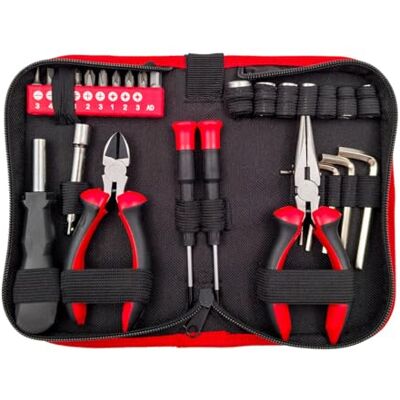 DR. BIKE DR.BIKE zestaw narzędzi Mecha Tool. Zestaw narzędzi motocyklowych pod siodełko 185 x 105 x 40. Zestaw narzędzi motocyklowych z szczypcami, szczypcami, śrubokrętem krzyżakowym, uchwytem na bity DR. BIKE DR.BIKE zestaw narzędzi Mecha Tool. Zestaw narzędzi motocyklowych pod siodełko 185 x 105 x 40. Zestaw narzędzi motocyklowych z szczypcami, szczypcami, śrubokrętem krzyżakowym, uchwytem na bity