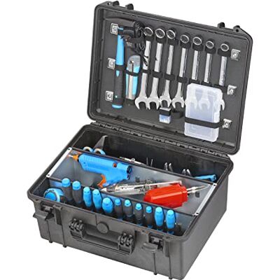 MAX Cases 465H220ZPU Walizka hermetyczna Drzwi Narzędzia z Wanna ocynkowana, Czarny, 465x335x220 mm MAX Cases 465H220ZPU Walizka hermetyczna Drzwi Narzędzia z Wanna ocynkowana, Czarny, 465x335x220 mm