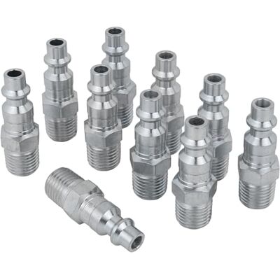 Milton 727 1/4" wtyczka w stylu MNPT M pudełko 10 sztuk Milton 727 1/4" wtyczka w stylu MNPT M pudełko 10 sztuk