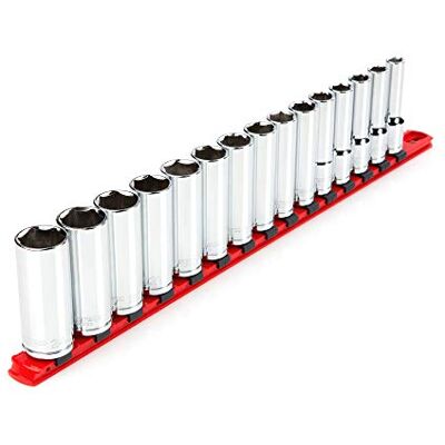 TEKTON 6-punktowy zestaw nasadek nasadowych o głębokości 1/2", 15-częściowy (10-24 mm) SHD92106 TEKTON 6-punktowy zestaw nasadek nasadowych o głębokości 1/2", 15-częściowy (10-24 mm) SHD92106