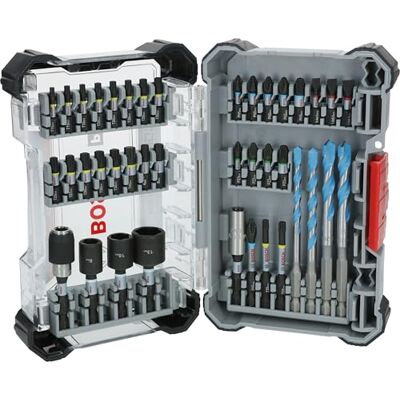 Bosch 40x PRO Impact Mixed Set, 40 szt. (do Beton, Miękkie płytki, 200 x 107 mm, Professional Akcesoria Śrubokręt, Śrubokręt) Bosch 40x PRO Impact Mixed Set, 40 szt. (do Beton, Miękkie płytki, 200 x 107 mm, Professional Akcesoria Śrubokręt, Śrubokręt)