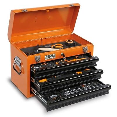Beta BW 2200E/A Przenośna komoda z asortymentem 159 narzędzi, w miękkiej tacy EVA Beta BW 2200E/A Przenośna komoda z asortymentem 159 narzędzi, w miękkiej tacy EVA