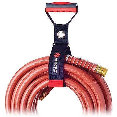 VELCRO Brand VELCRO Markowy wytrzymały pasek do noszenia z uchwytem, mieści 45 kg, do przechowywania przedłużacza, łatwy transport lub zawieszenie węży ogrodowych, trwała organizacja garażu, średnia, średnica 14 VELCRO Brand VELCRO Markowy wytrzymały pasek do noszenia z uchwytem, mieści 45 kg, do przechowywania przedłużacza, łatwy transport lub zawieszenie węży ogrodowych, trwała organizacja garażu, średnia, średnica 14
