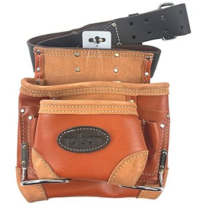 Rolson - Tool Pouch Single - Skóra olejowo-barwiona - Elektrycy - Saszynka narzędzi Rolson - Tool Pouch Single - Skóra olejowo-barwiona - Elektrycy - Saszynka narzędzi