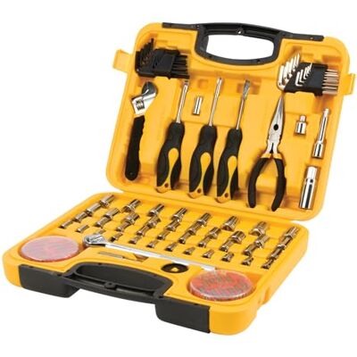 PERFORMANCE TOOL W1197 W1538 kompaktowy zestaw narzędzi z etui z zamkiem błyskawicznym PERFORMANCE TOOL W1197 W1538 kompaktowy zestaw narzędzi z etui z zamkiem błyskawicznym