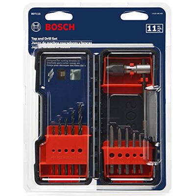 Bosch BDT11S Zestaw gwintów i wiertarek 11 szt Bosch BDT11S Zestaw gwintów i wiertarek 11 szt