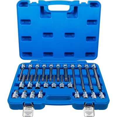 BGS 5180 Zestaw nasadek do bitów 12,5 mm (1/2") gniazdo wielokątne (do XZN) 26 szt. BGS 5180 Zestaw nasadek do bitów 12,5 mm (1/2") gniazdo wielokątne (do XZN) 26 szt.