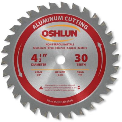 Oshlun SBNF-045030 4-1/2 cala 30 zębów TCG brzeszczot z altaną 3/8 cala do aluminium i metali nieżelaznych Oshlun SBNF-045030 4-1/2 cala 30 zębów TCG brzeszczot z altaną 3/8 cala do aluminium i metali nieżelaznych