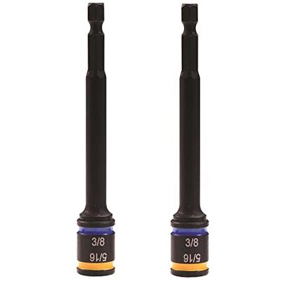 Malco MSHMLC1 10 cm C-RHEX Czyszczalne, odwracalne magnetyczne sterowniki sześciokątne (5/16″ i 3/8″) 2 szt Malco MSHMLC1 10 cm C-RHEX Czyszczalne, odwracalne magnetyczne sterowniki sześciokątne (5/16″ i 3/8″) 2 szt