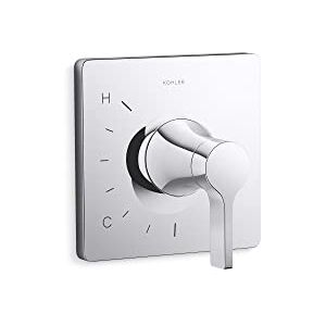 Kohler TS28129-4-CP Venza Rite Temp zawór równoważący ciśnienie, polerowany chrom Kohler TS28129-4-CP Venza Rite Temp zawór równoważący ciśnienie, polerowany chrom