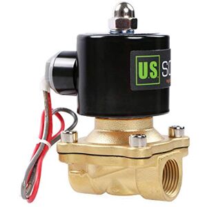 U.S. Solid 24V AC 1/2" G Elektrozawór Mosiądz Normalnie zamknięty "NC" Solenoid zawór bezpośredni napęd powietrza woda olej U.S. Solid 24V AC 1/2" G Elektrozawór Mosiądz Normalnie zamknięty "NC" Solenoid zawór bezpośredni napęd powietrza woda olej