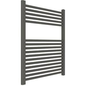 ERCOS Podgrzewacz do ręczników Termopatio Łazienka Rozmiar 650x770 MM Grzejnik Kolor Matowy Kwarcowy, 1/2" Dołączone Z Zestawem Montażowym ERCOS Podgrzewacz do ręczników Termopatio Łazienka Rozmiar 650x770 MM Grzejnik Kolor Matowy Kwarcowy, 1/2" Dołączone Z Zestawem Montażowym
