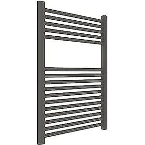 ERCOS Podgrzewacz do ręczników Termopatio Łazienka Rozmiar 600x770 MM Grzejnik Kolor Matowy Kwarcowy, 1/2 "Wyposażony w Zestaw Montażowy ERCOS Podgrzewacz do ręczników Termopatio Łazienka Rozmiar 600x770 MM Grzejnik Kolor Matowy Kwarcowy, 1/2 "Wyposażony w Zestaw Montażowy