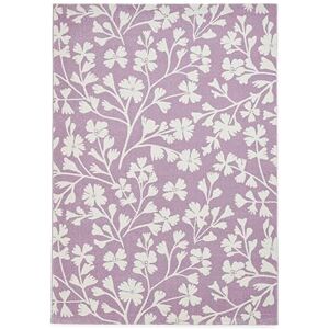 Catherine Lansfield Grace Floral Rug - Fioletowa - Dywan Catherine Lansfield Grace Floral Rug - Fioletowa - Dywan